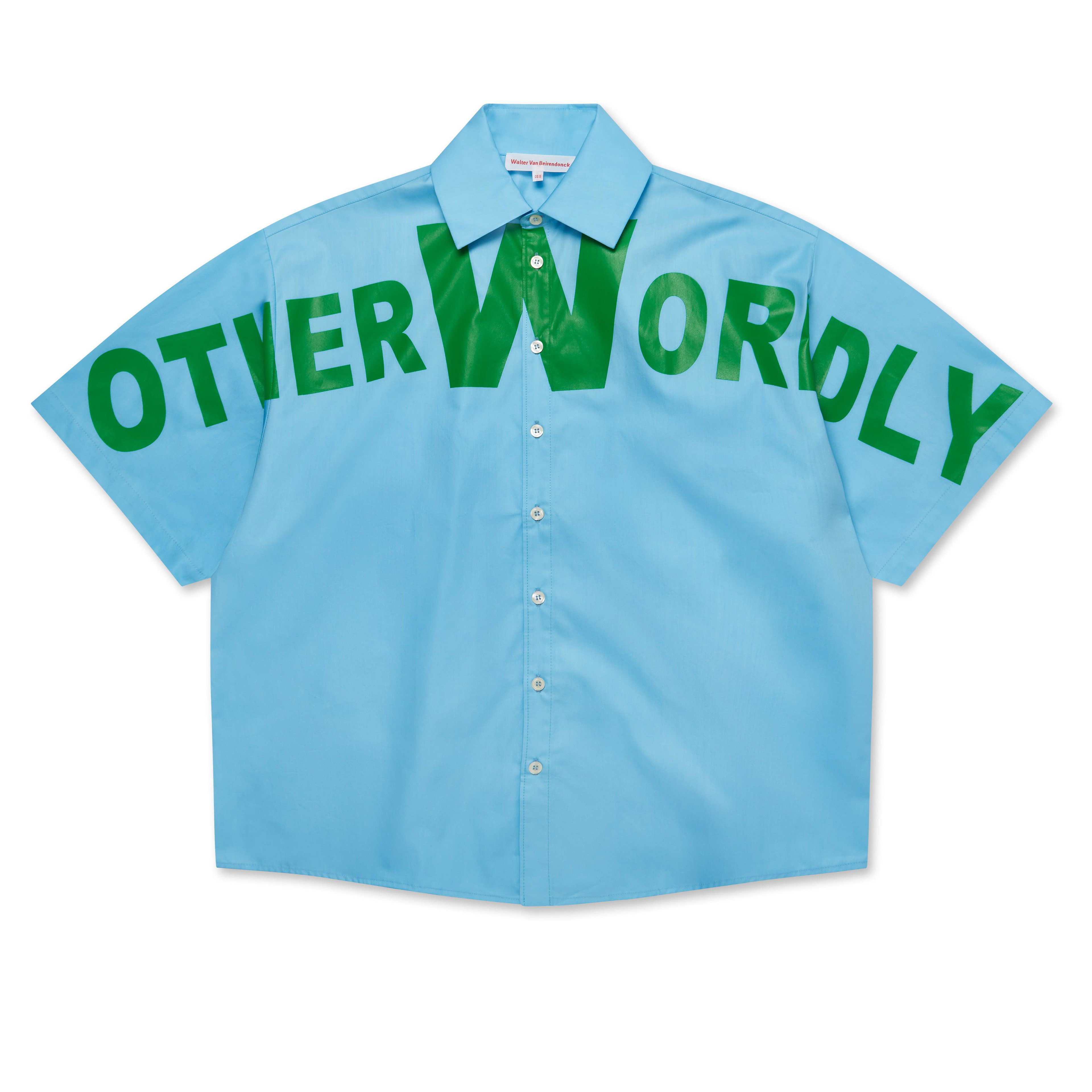 Walter Van Beirendonck - Men’s Star Shirt Otherworldly - (Blue) by WALTER VAN BEIRENDONCK