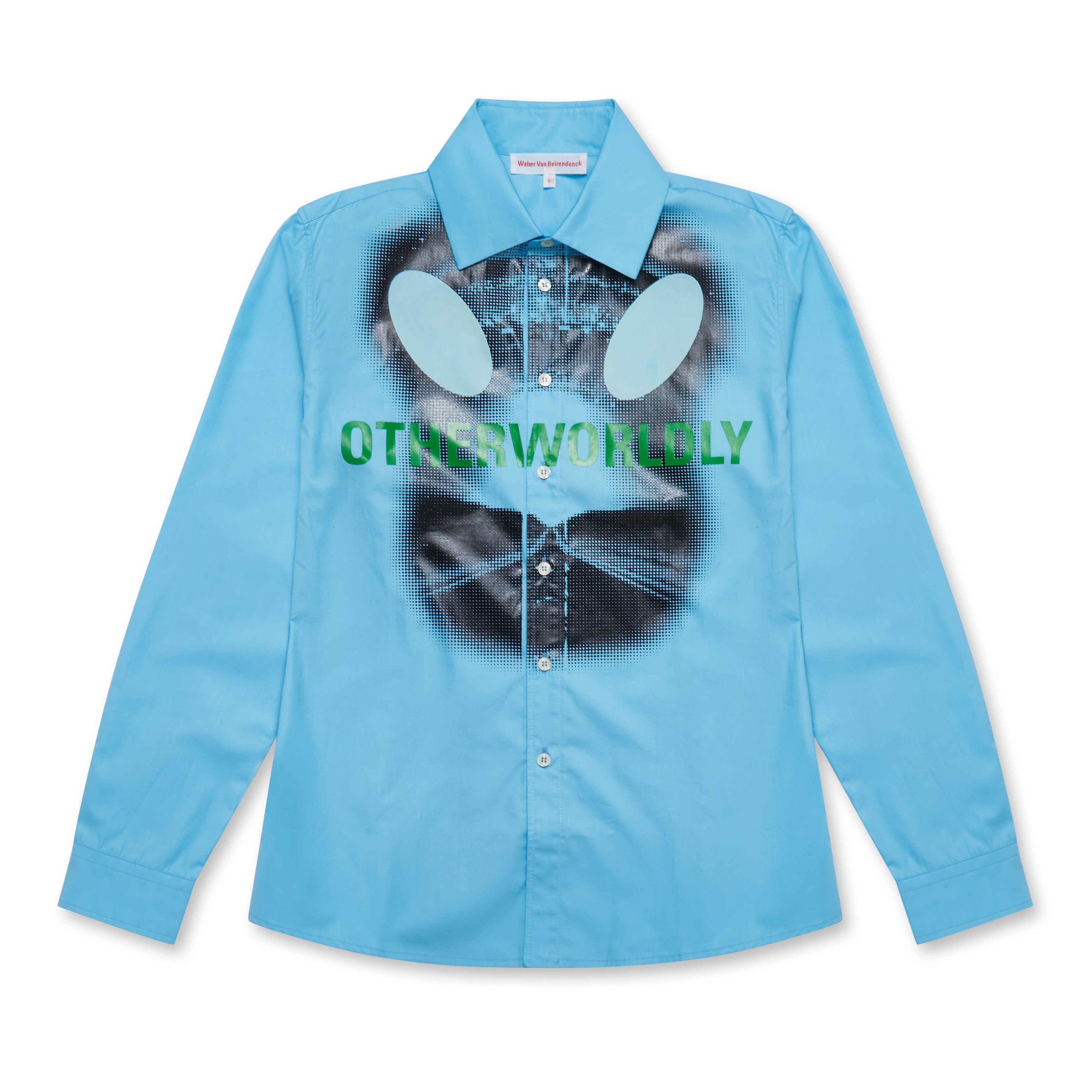 Walter Van Beirendonck - Men’s Star Shirt Otherworldly - (Blue) by WALTER VAN BEIRENDONCK