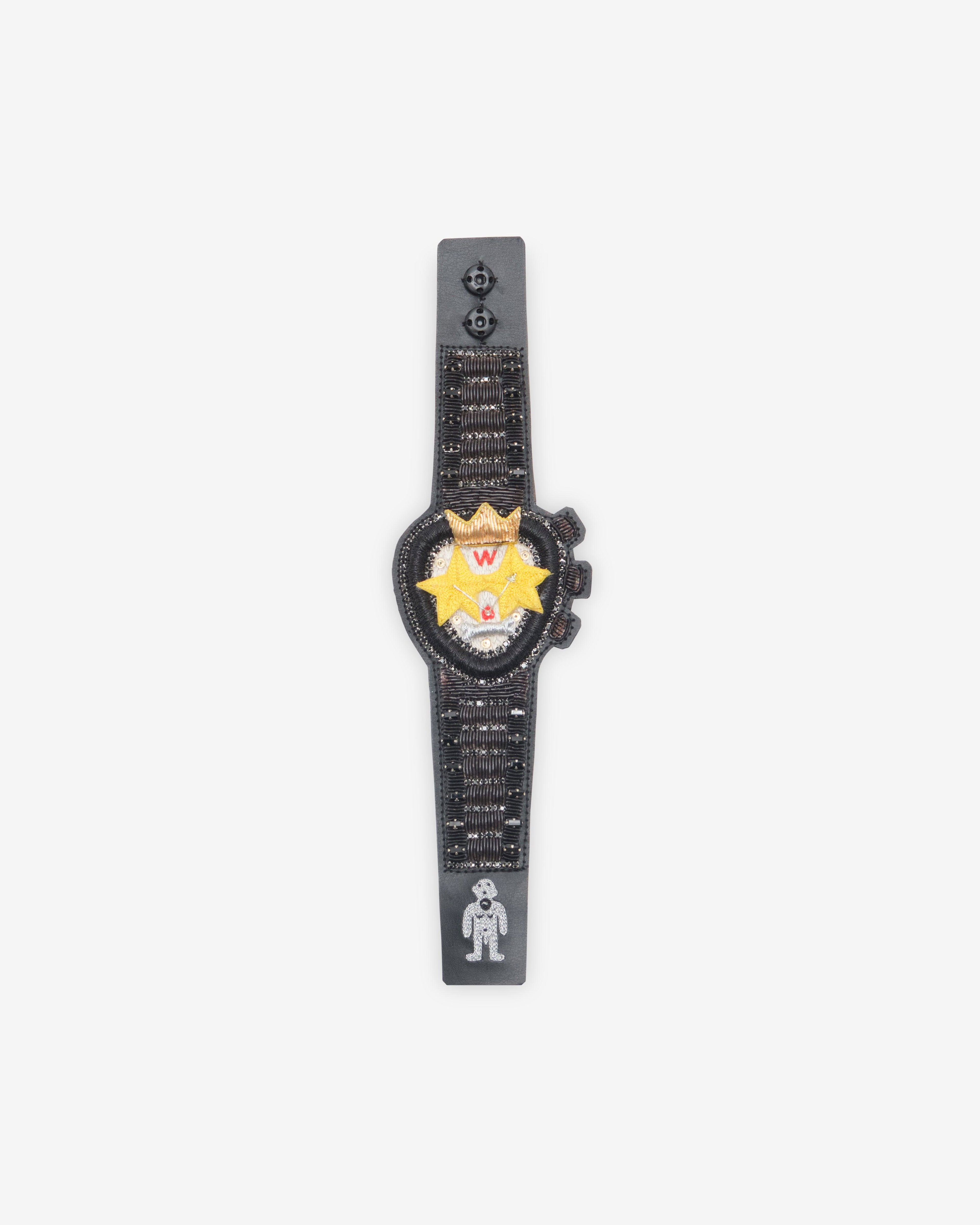 Walter Van Beirendonck - Men's Starry Eyes Bracelet - (Black) by WALTER VAN BEIRENDONCK