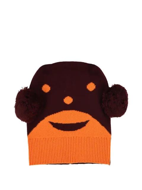 pompom beanie by WALTER VAN BEIRENDONCK