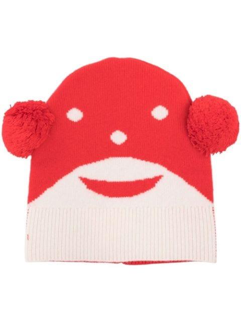 pop-up animal ears beanie by WALTER VAN BEIRENDONCK