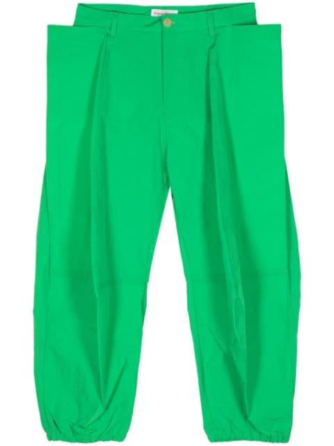 tapered-leg cargo trousers by WALTER VAN BEIRENDONCK