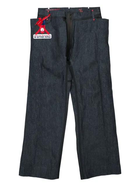 x G-Star Raw embellished jeans by WALTER VAN BEIRENDONCK