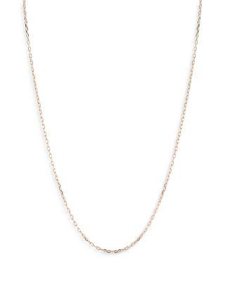 Saxon 18K Rose Gold Chain Necklace by WALTERS FAITH