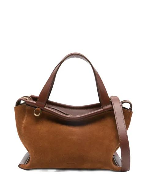 Ida suede tote bag by WANDLER