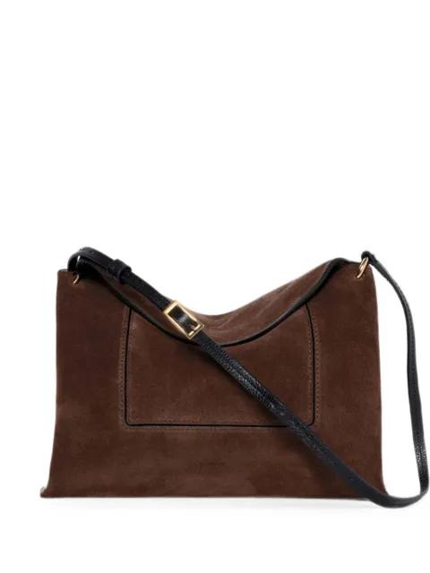 Penelope suede shoulder bag by WANDLER