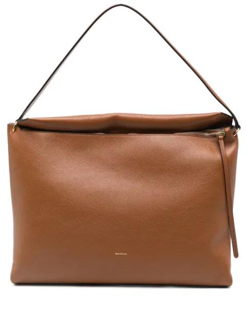 Penelope zip-up shoulder bag by WANDLER