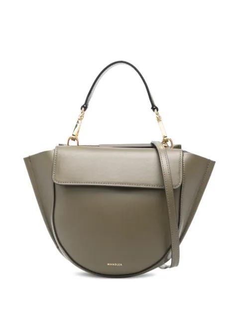 mini Hortensia flap tote bag by WANDLER