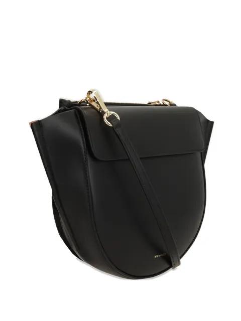 small Hortensia leather tote bag by WANDLER