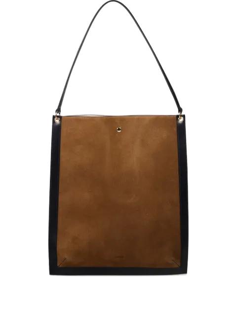 suede shoulder bag by WANDLER