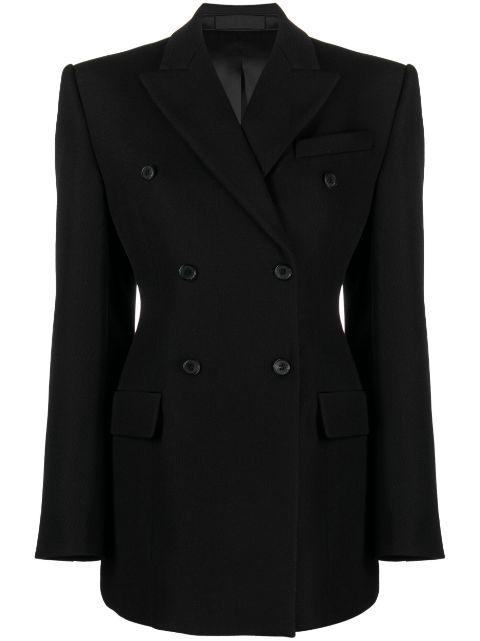 Contour double-breasted blazer by WARDROBE.NYC