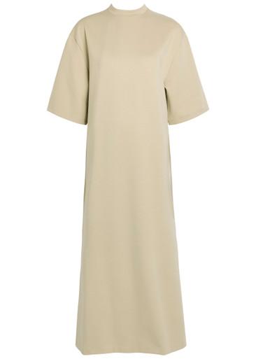 Cotton-blend maxi T-shirt dress by WARDROBE.NYC