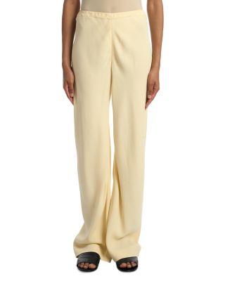 Crepe Bias Cut Pants by WARDROBE.NYC