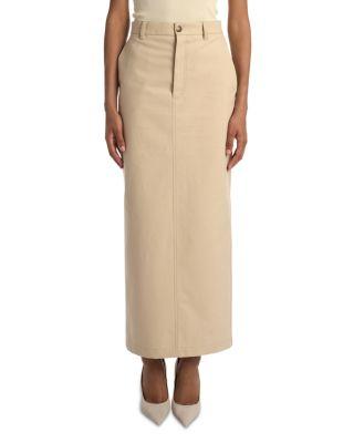 Drill Column Skirt by WARDROBE.NYC