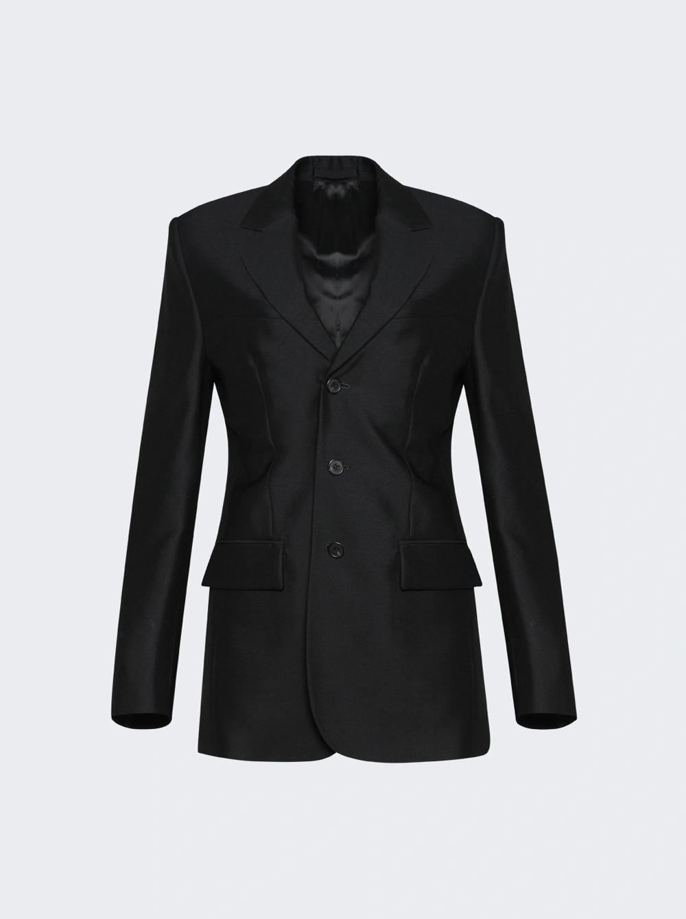 Light Longline Blazer Black  | The Webster by WARDROBE.NYC