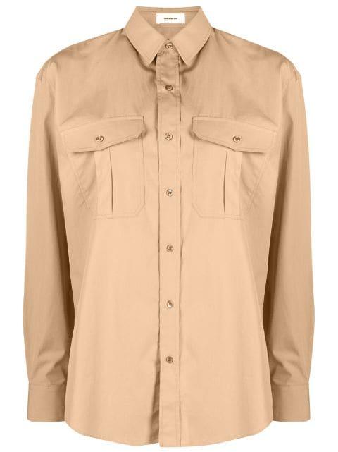 Oversize cotton shirt by WARDROBE.NYC