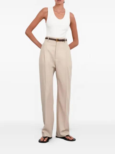 RHW buckle leather belt by WARDROBE.NYC