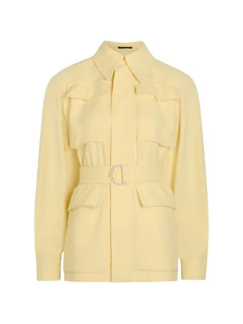 Safari belted jacket by WARDROBE.NYC