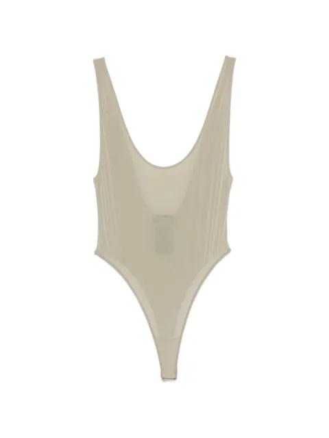 V-neck bodysuit by WARDROBE.NYC