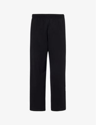 WARDROBE.NYC x Hailey Bieber relaxed-fit wide-leg cotton-jersey jogging bottoms by WARDROBE.NYC