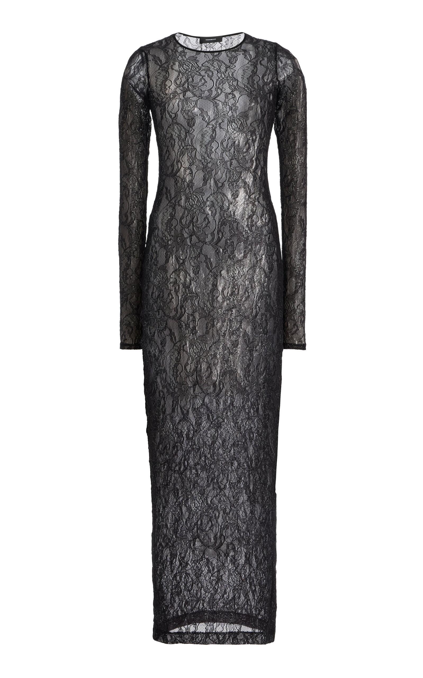 Wardrobe.NYC Lace Dress Midi - Moda Operandi by WARDROBE.NYC