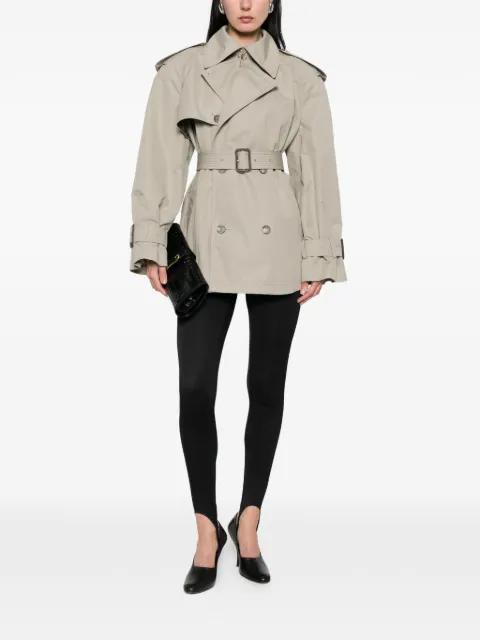 belted trench coat by WARDROBE.NYC