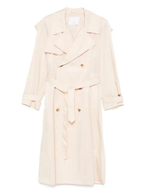 belted trench coat by WARDROBE.NYC