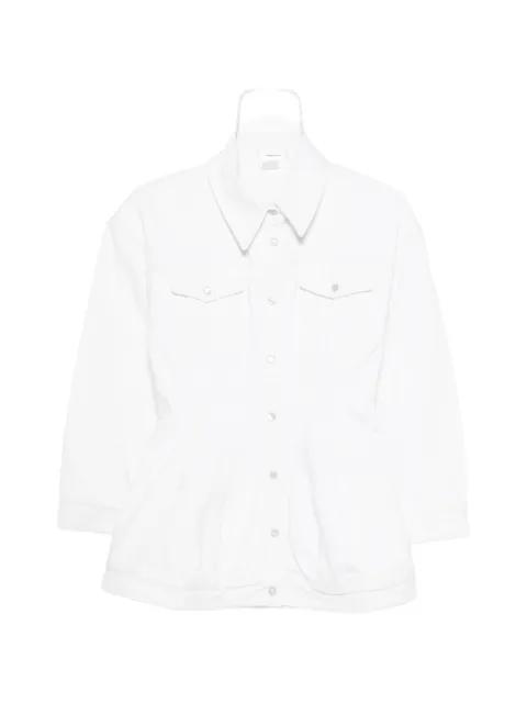 buttoned denim jacket by WARDROBE.NYC