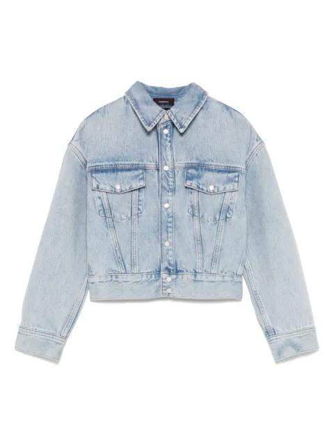 cropped denim jacket by WARDROBE.NYC