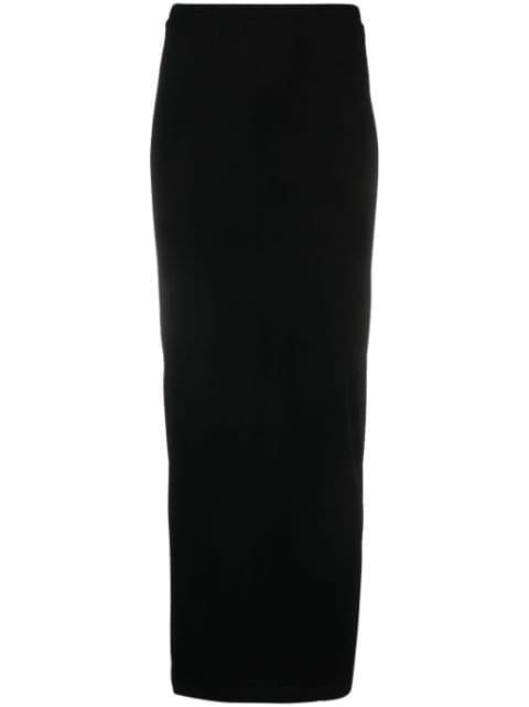 elasticated-waistband maxi skirt by WARDROBE.NYC