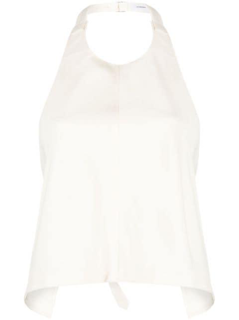 halterneck wool top by WARDROBE.NYC