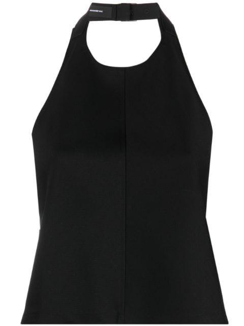 halterneck wool top by WARDROBE.NYC