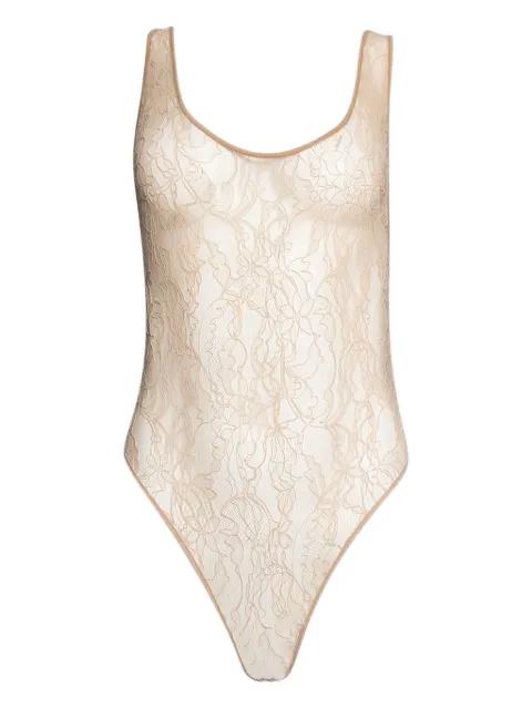 lace tank bodysuit by WARDROBE.NYC