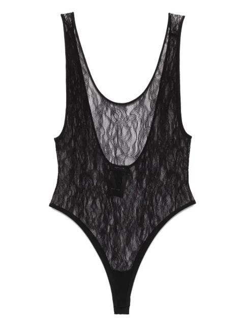 lace tank bodysuit by WARDROBE.NYC