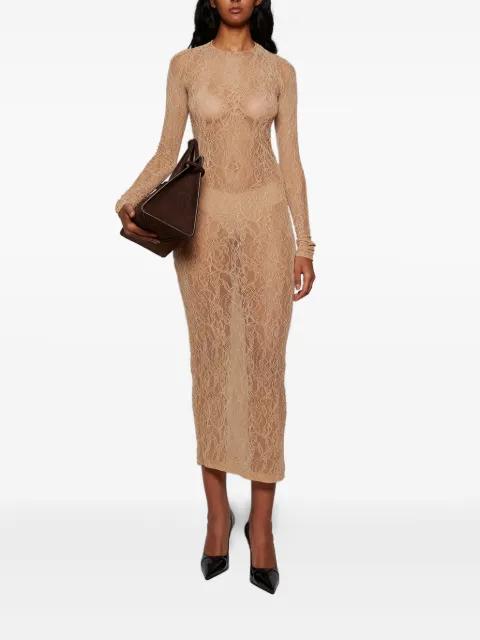 long-sleeve midi dress by WARDROBE.NYC