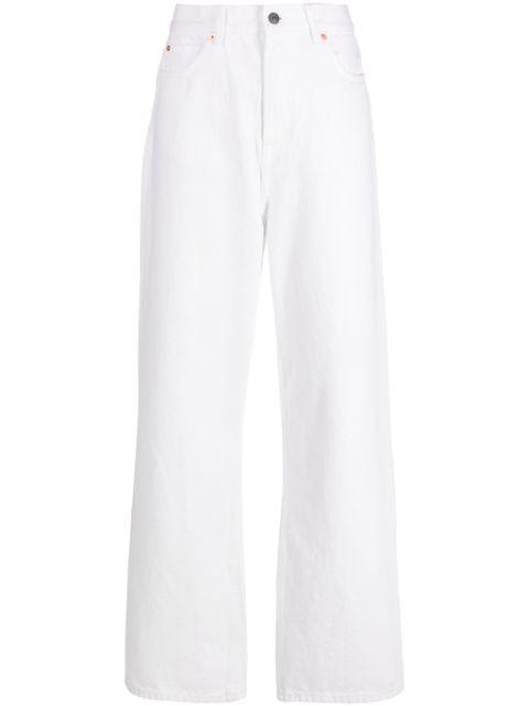 low-rise straight-leg jeans by WARDROBE.NYC