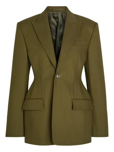 notched-lapels blazer by WARDROBE.NYC