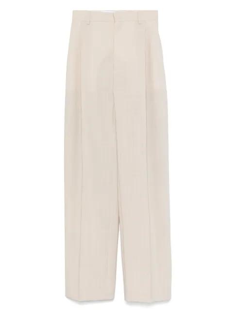 pleated trousers by WARDROBE.NYC