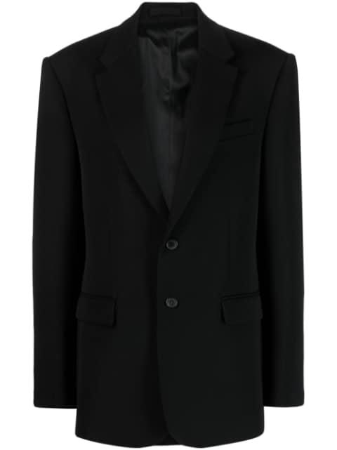 relaxed-fit single-breasted blazer by WARDROBE.NYC