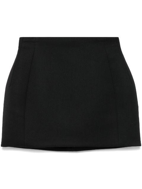 sculpted mini skirt by WARDROBE.NYC