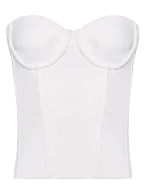 semi Matte bustier by WARDROBE.NYC