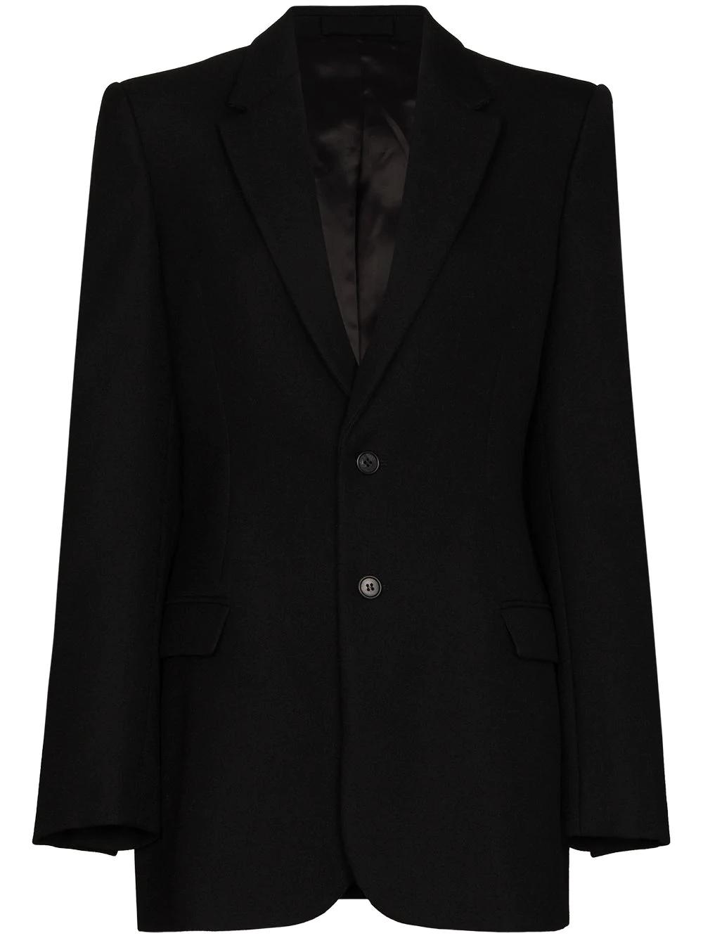 x Browns 50 single-breasted wool blazer by WARDROBE.NYC