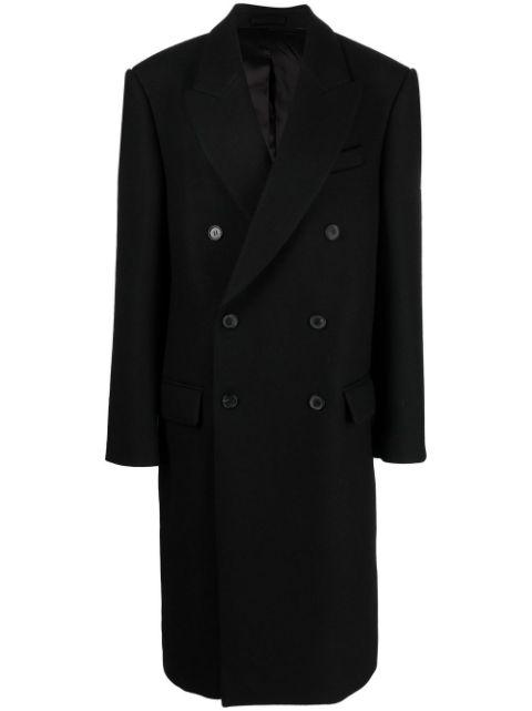 x Hailey Bieber virgin wool coat by WARDROBE.NYC