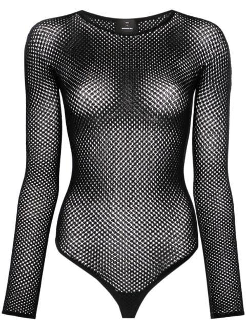 x RHW Web bodysuit by WARDROBE.NYC