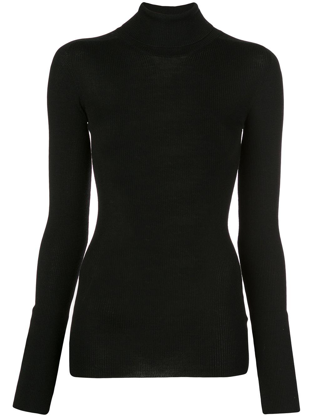 x The Woolmark Company Release 05 roll neck ribbed jumper by WARDROBE.NYC