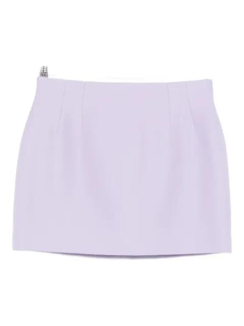 zip-fastening mini skirt by WARDROBE.NYC