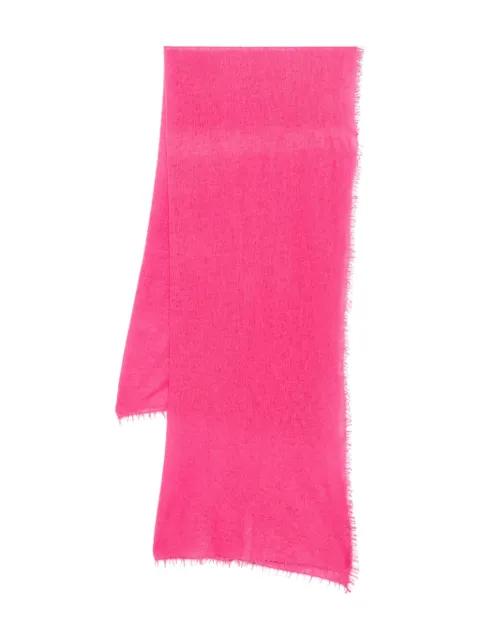 frayed-edge cashmere scarf by WARM-ME