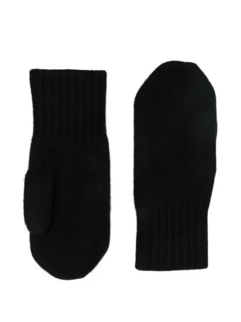 ribbed cuff mittens by WARM-ME