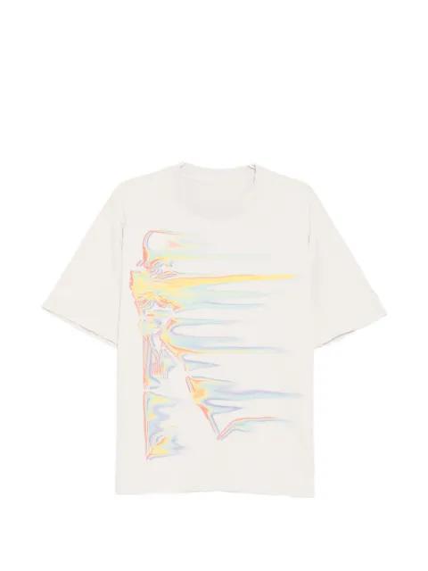 cotton printed T-shirt by WARMAN