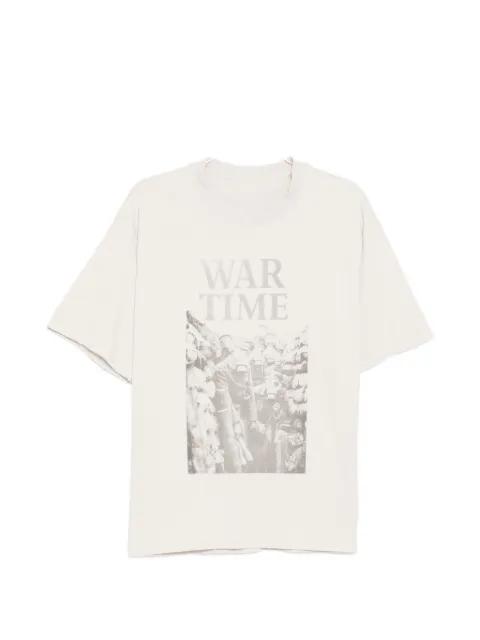 cotton printed T-shirt by WARMAN